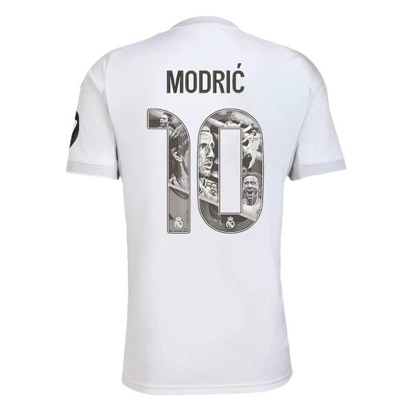 Maillot Real Madrid Modrić 10 Enfant Domicile 2025-26