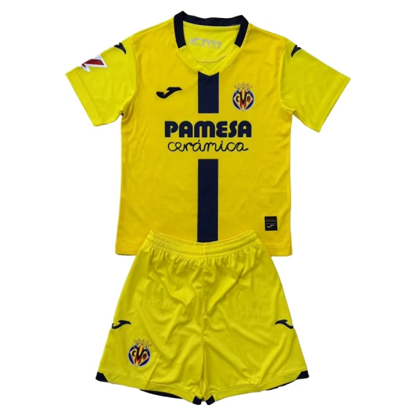 Maillot Villarreal Enfant Domicile 2025-26