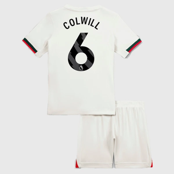 Maillot Chelsea Colwill 6 Enfant Extérieur 2025-26