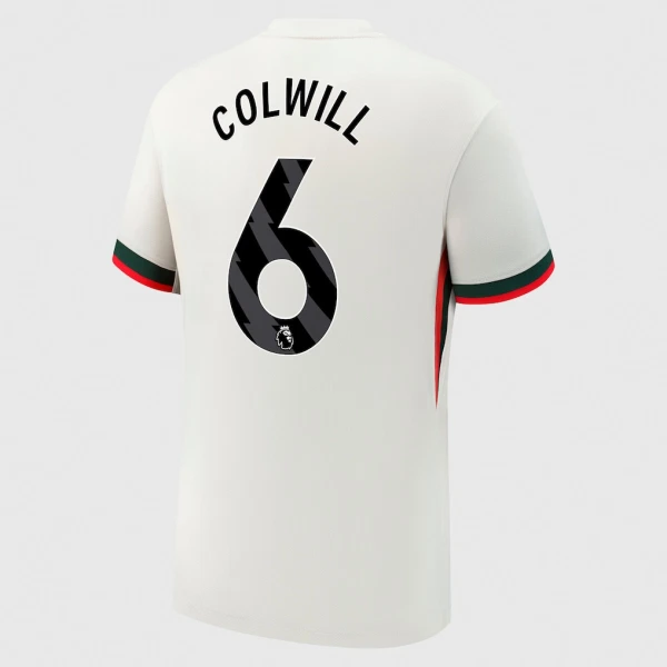 Maillot Chelsea Colwill 6 Homme Extérieur 2025-26