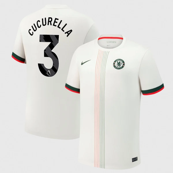 Maillot Chelsea Cucurella 3 Homme Extérieur 2025-26