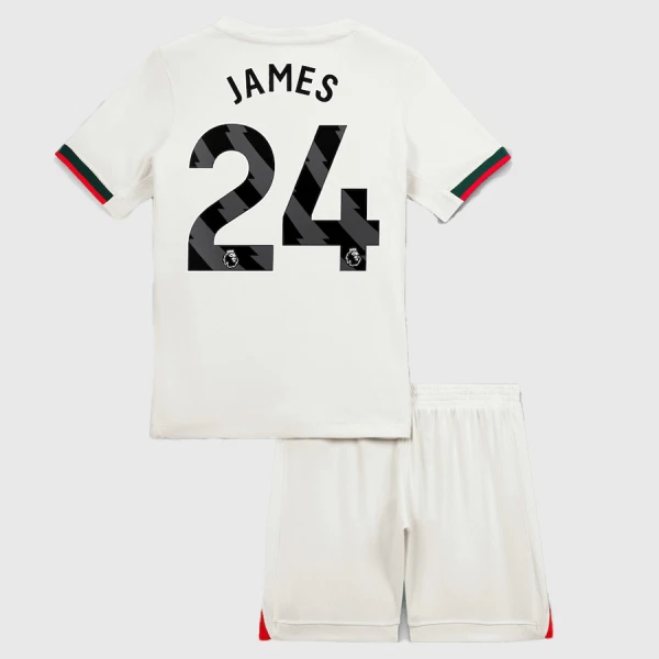 Maillot Chelsea James 24 Enfant Extérieur 2025-26