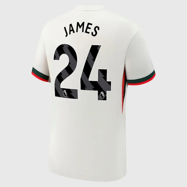 Maillot Chelsea James 24 Homme Extérieur 2025-26