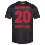 Maillot Bayer 04 Leverkusen Alejandro Grimaldo 20 Homme Domicile 2025-26