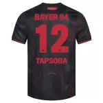 Maillot Bayer 04 Leverkusen Edmond Tapsoba 12 Homme Domicile 2025-26