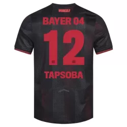 Maillot Bayer 04 Leverkusen Edmond Tapsoba 12 Homme Domicile 2025-26 Maillot Bayer 04 Leverkusen Edmond Tapsoba 12 Homme Domicile 2025-26