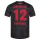 Maillot Bayer 04 Leverkusen Edmond Tapsoba 12 Homme Domicile 2025-26