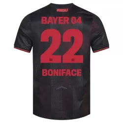 Maillot Bayer 04 Leverkusen Victor Boniface 22 Homme Domicile 2025-26 Maillot Bayer 04 Leverkusen Victor Boniface 22 Homme Domicile 2025-26