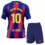 Maillot FC Barcelone Lamine Yamal 10 Enfant Domicile 2025-26