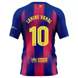 Maillot FC Barcelone Lamine Yamal 10 Homme Domicile 2025-26 Maillot FC Barcelone Lamine Yamal 10 Homme Domicile 2025-26
