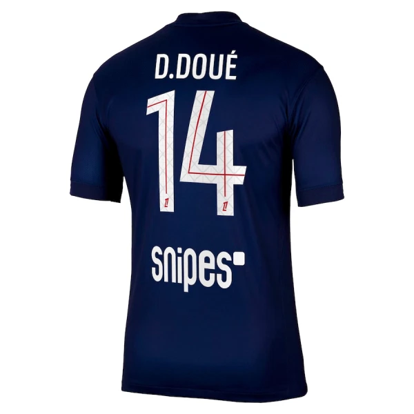 Maillot Paris Saint-Germain Desire Doue 14 Homme Domicile 2025-26