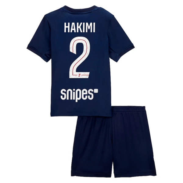 Maillot Paris Saint-Germain Hakimi 2 Enfant Domicile 2025-26