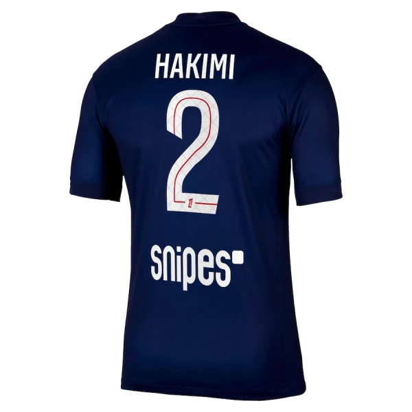 Maillot Paris Saint-Germain Hakimi 2 Homme Domicile 2025-26
