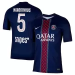 Maillot Paris Saint-Germain Marquinhos 5 Homme Domicile 2025-26