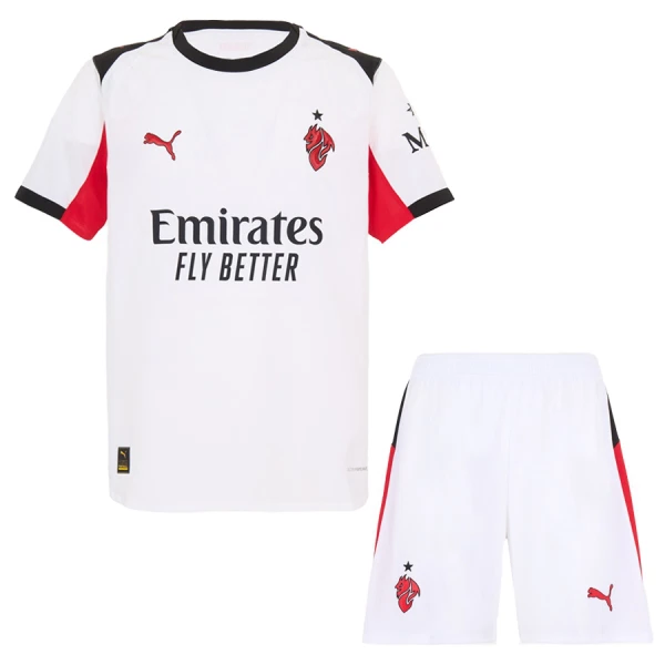 Maillot AC Milan Enfant Extérieur 2025-26