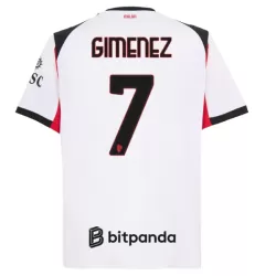 Maillot AC Milan Gimenez 7 Homme Extérieur 2025-26 Maillot AC Milan Gimenez 7 Homme Extérieur 2025-26