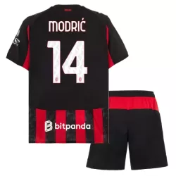 Maillot AC Milan Modrić 14 Enfant Domicile 2025-26 Maillot AC Milan Modrić 14 Enfant Domicile 2025-26
