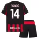 Maillot AC Milan Modrić 14 Enfant Domicile 2025-26 Maillot AC Milan Modrić 14 Enfant Domicile 2025-26