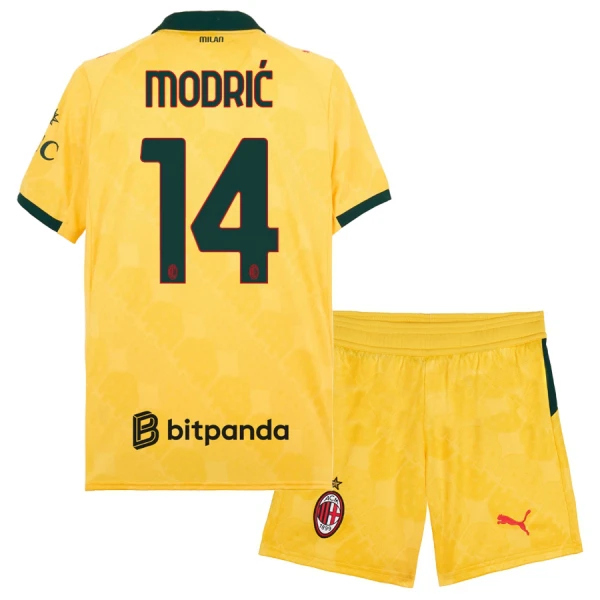 Maillot AC Milan Modrić 14 Enfant Third 2025-26 Maillot AC Milan Modrić 14 Enfant Third 2025-26