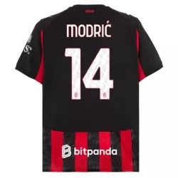 Maillot AC Milan Modrić 14 Homme Domicile 2025-26 Maillot AC Milan Modrić 14 Homme Domicile 2025-26