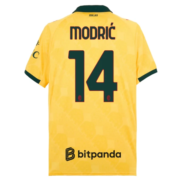 Maillot AC Milan Modrić 14 Homme Third 2025-26 Maillot AC Milan Modrić 14 Homme Third 2025-26
