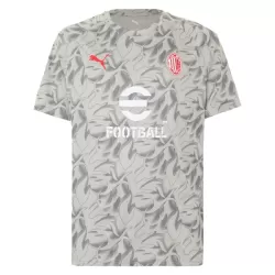 Maillot AC Milan Pre-Match Homme 2025-26 Gris Maillot AC Milan Pre-Match Homme 2025-26 Gris