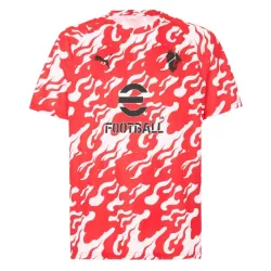 Maillot AC Milan Pre-Match Homme 2025-26 Rouge Maillot AC Milan Pre-Match Homme 2025-26 Rouge