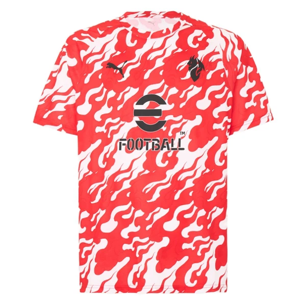 Maillot AC Milan Pre-Match Homme 2025-26 Rouge Maillot AC Milan Pre-Match Homme 2025-26 Rouge