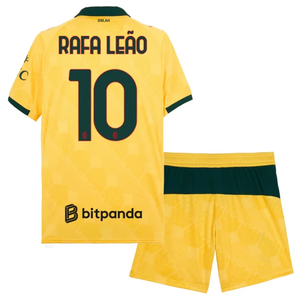 Maillot AC Milan Rafael Leao 10 Enfant Third 2025-26 Maillot AC Milan Rafael Leao 10 Enfant Third 2025-26