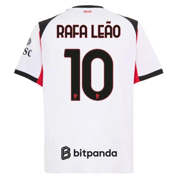 Maillot AC Milan Rafael Leao 10 Homme Extérieur 2025-26 Maillot AC Milan Rafael Leao 10 Homme Extérieur 2025-26