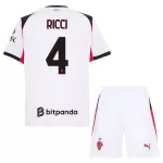 Maillot AC Milan Ricci 4 Enfant Extérieur 2025-26