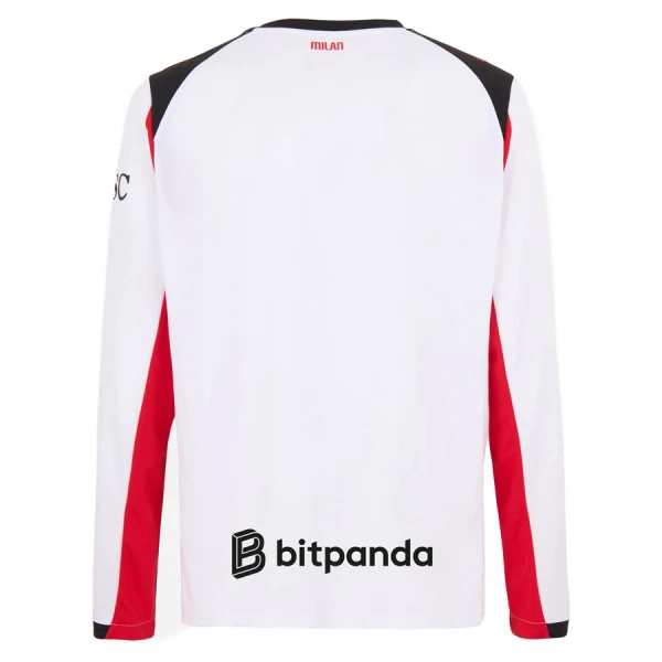 Maillot Manches Longues AC Milan Homme Extérieur 2025-26