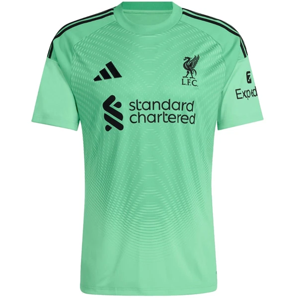 Maillot Gardien Liverpool Homme 2025-26 Verte Maillot Gardien Liverpool Homme 2025-26 Verte