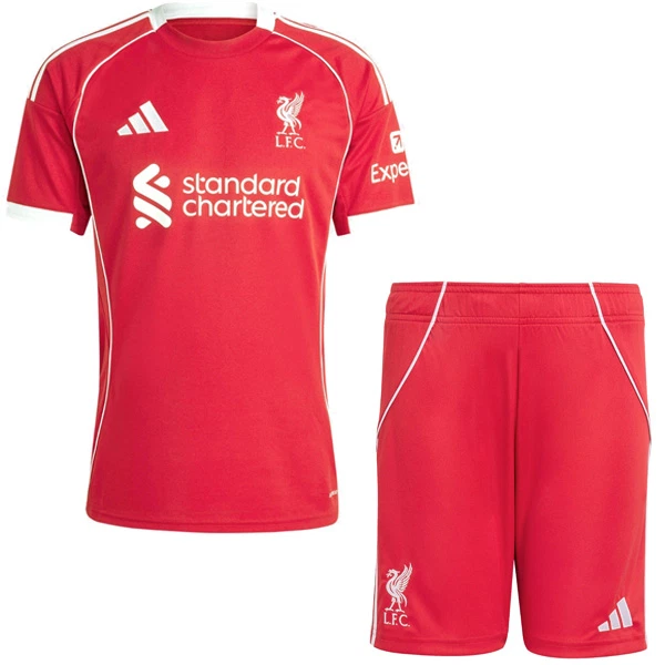 Maillot Liverpool Enfant Domicile 2025-26 Maillot Liverpool Enfant Domicile 2025-26