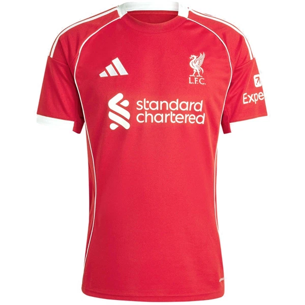 Maillot Liverpool Homme Domicile 2025-26 Maillot Liverpool Homme Domicile 2025-26