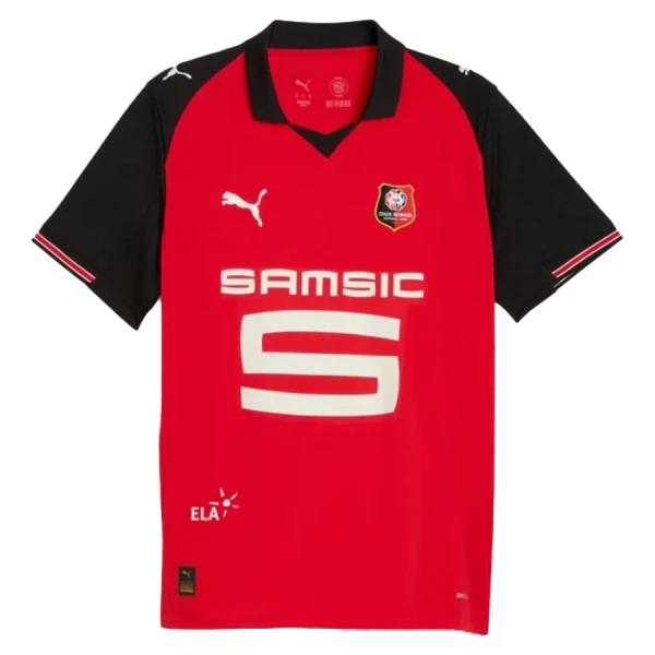 Maillot Stade Rennais Homme Domicile 2025-26 Maillot Stade Rennais Homme Domicile 2025-26