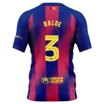 Maillot FC Barcelone Balde 3 Homme Domicile 2025-26