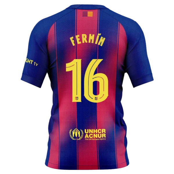 Maillot FC Barcelone Fermin 16 Homme Domicile 2025-26 Maillot FC Barcelone Fermin 16 Homme Domicile 2025-26