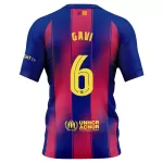 Maillot FC Barcelone Gavi 6 Homme Domicile 2025-26