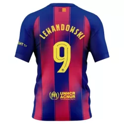 Maillot FC Barcelone Lewandowski 9 Homme Domicile 2025-26 Maillot FC Barcelone Lewandowski 9 Homme Domicile 2025-26