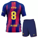 Maillot FC Barcelone Pedri 8 Enfant Domicile 2025-26
