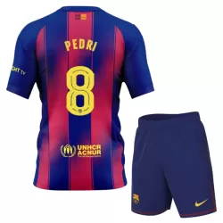 Maillot FC Barcelone Pedri 8 Enfant Domicile 2025-26 Maillot FC Barcelone Pedri 8 Enfant Domicile 2025-26