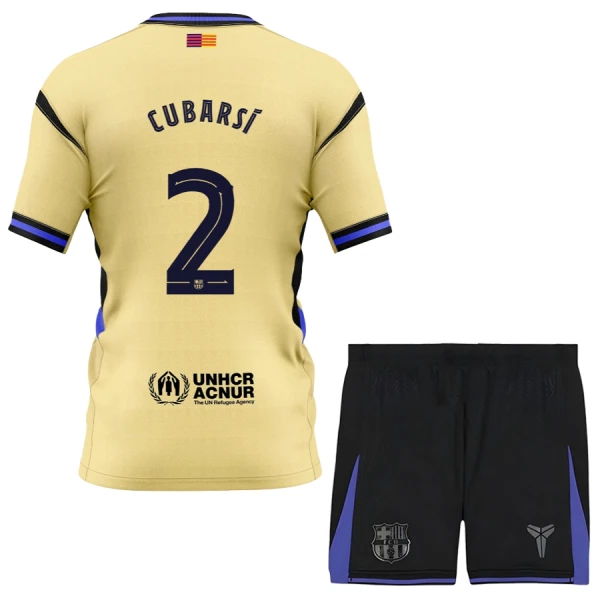 Maillot FC Barcelone x Kobe Bryant Cubarsi 2 Enfant Extérieur 2025-26 Maillot FC Barcelone x Kobe Bryant Cubarsi 2 Enfant Extérieur 2025-26