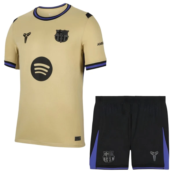 Maillot FC Barcelone x Kobe Bryant Enfant Extérieur 2025-26 Maillot FC Barcelone x Kobe Bryant Enfant Extérieur 2025-26