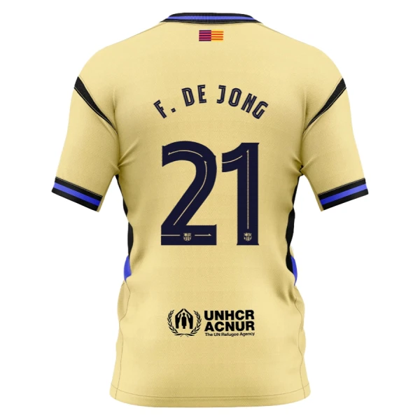 Maillot FC Barcelone x Kobe Bryant Frenkie de Jong 21 Homme Extérieur 2025-26 Maillot FC Barcelone x Kobe Bryant Frenkie de Jong 21 Homme Extérieur 2025-26
