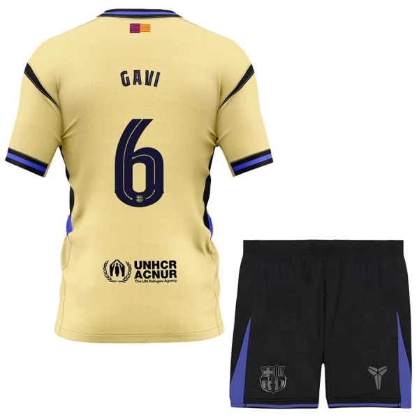 Maillot FC Barcelone x Kobe Bryant Gavi 6 Enfant Extérieur 2025-26 Maillot FC Barcelone x Kobe Bryant Gavi 6 Enfant Extérieur 2025-26