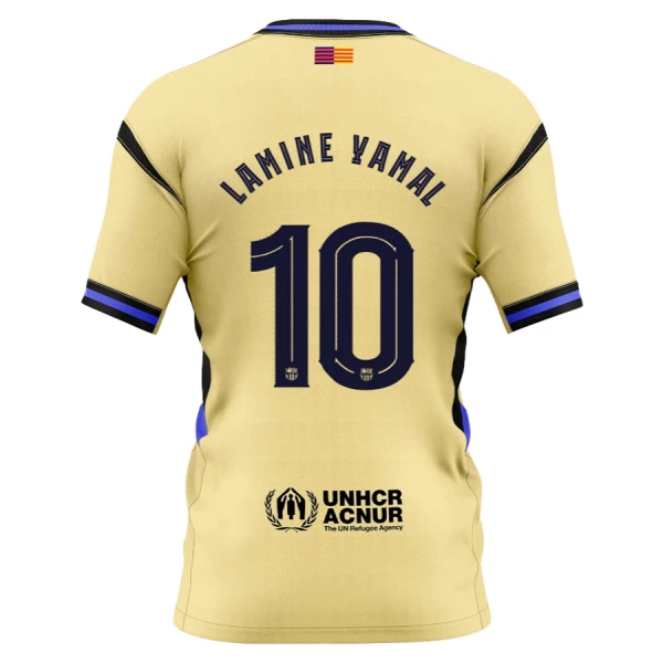 Maillot FC Barcelone x Kobe Bryant Lamine Yamal 10 Homme Extérieur 2025-26 Maillot FC Barcelone x Kobe Bryant Lamine Yamal 10 Homme Extérieur 2025-26