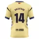 Maillot FC Barcelone x Kobe Bryant Rashford 14 Enfant Extérieur 2025-26