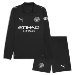 Maillot Manches Longues Manchester City Enfant Extérieur 2025-26 Maillot Manches Longues Manchester City Enfant Extérieur 2025-26