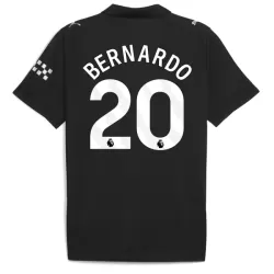 Maillot Manchester City Bernardo 20 Homme Extérieur 2025-26 Maillot Manchester City Bernardo 20 Homme Extérieur 2025-26